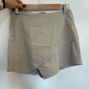 Beige Women's Skort